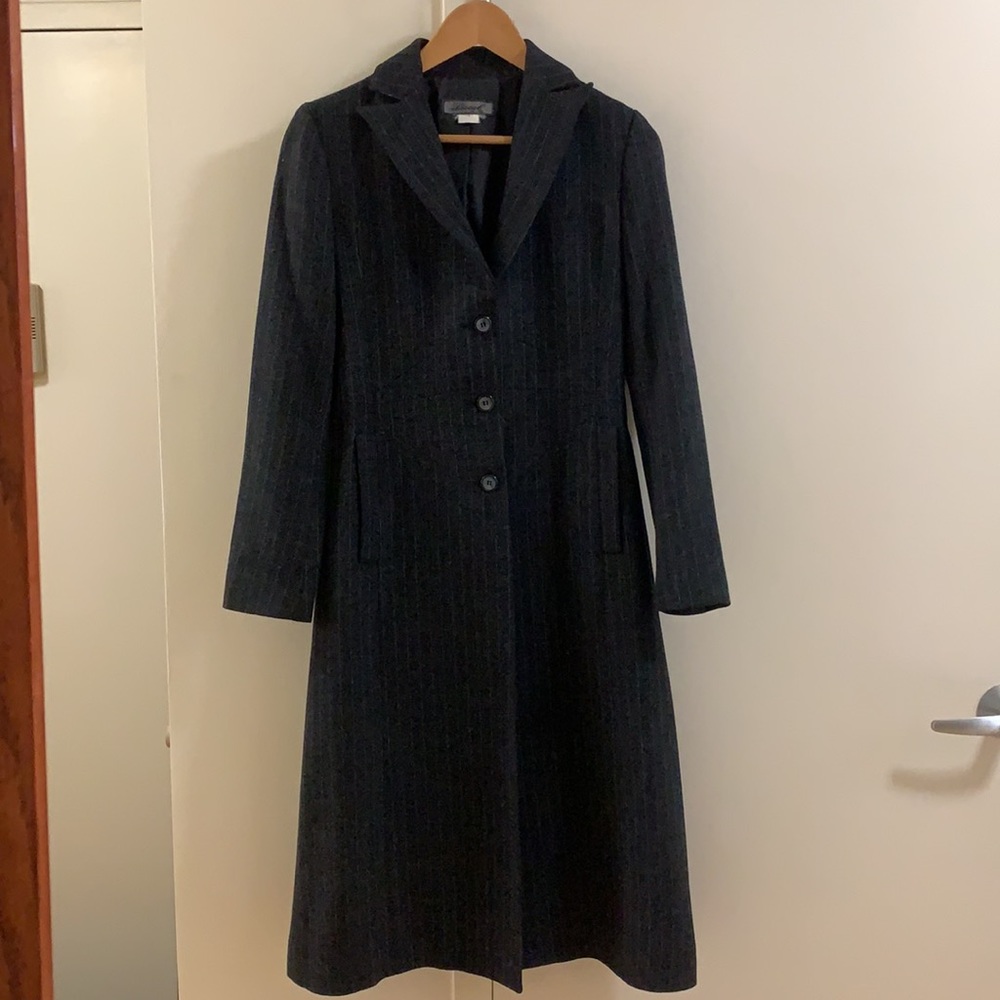 Vintage Diesel blazer striped long jacket XS